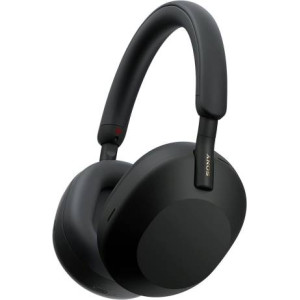 Sony Cuffie Wir/BT NoiseC WH-1000XM5SA Soft Case Alexa Google Siri Black